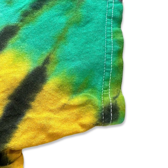 Tie Dye T-Shirt Vintage Zig Zag Rolling Papers Weed Stoner Tobacco Rasta LG - Picture 5 of 7